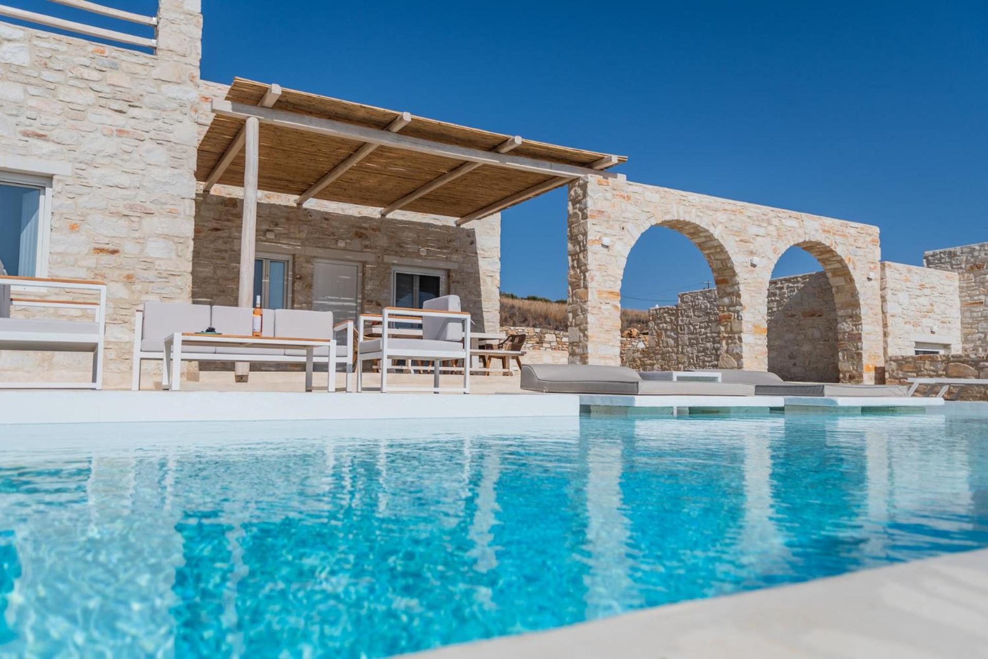 Villa Aegean Feelings à Piso Livadi Extérieur photo