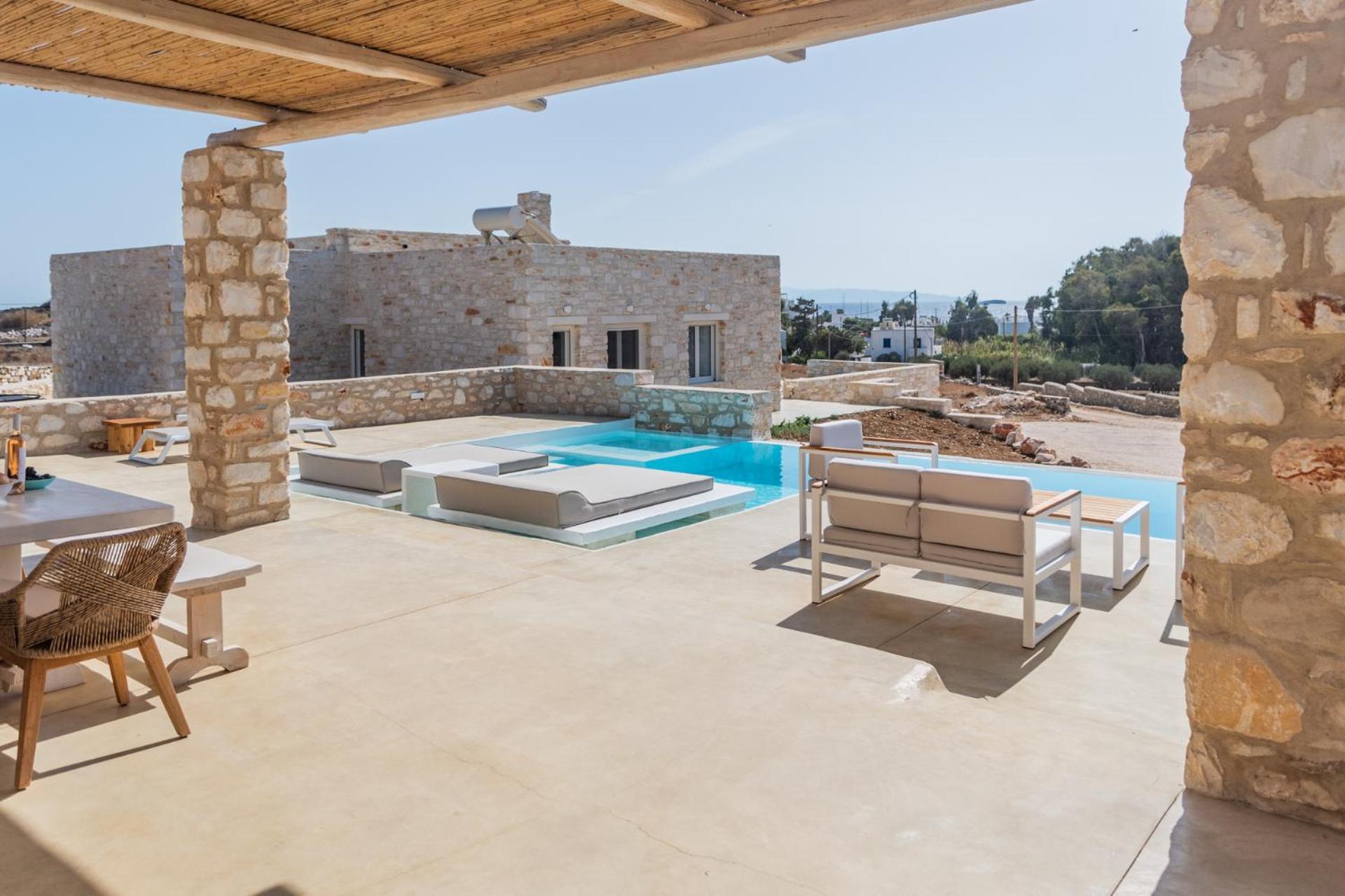 Villa Aegean Feelings à Piso Livadi Extérieur photo