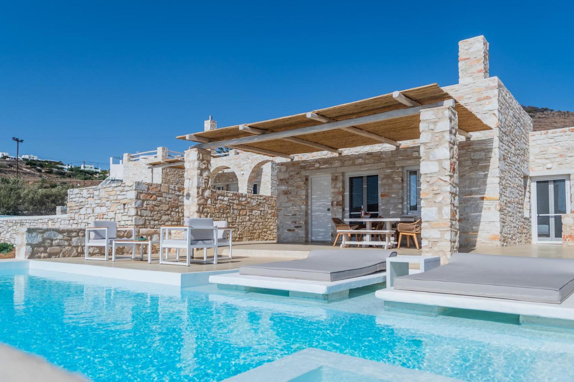 Villa Aegean Feelings à Piso Livadi Extérieur photo